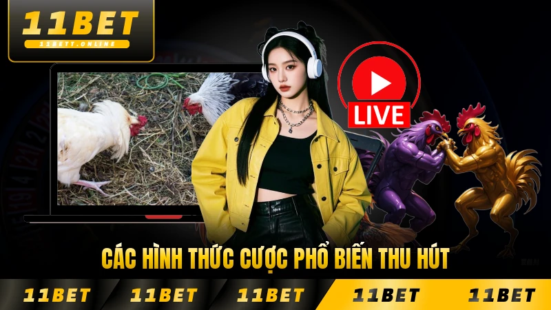 Các hình thức cược phổ biến thu hút thành viên 11BET đông đảo
