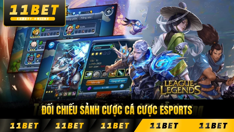 Đối chiếu sảnh cược cá cược Esports với đối thủ khác chi tiết nhất